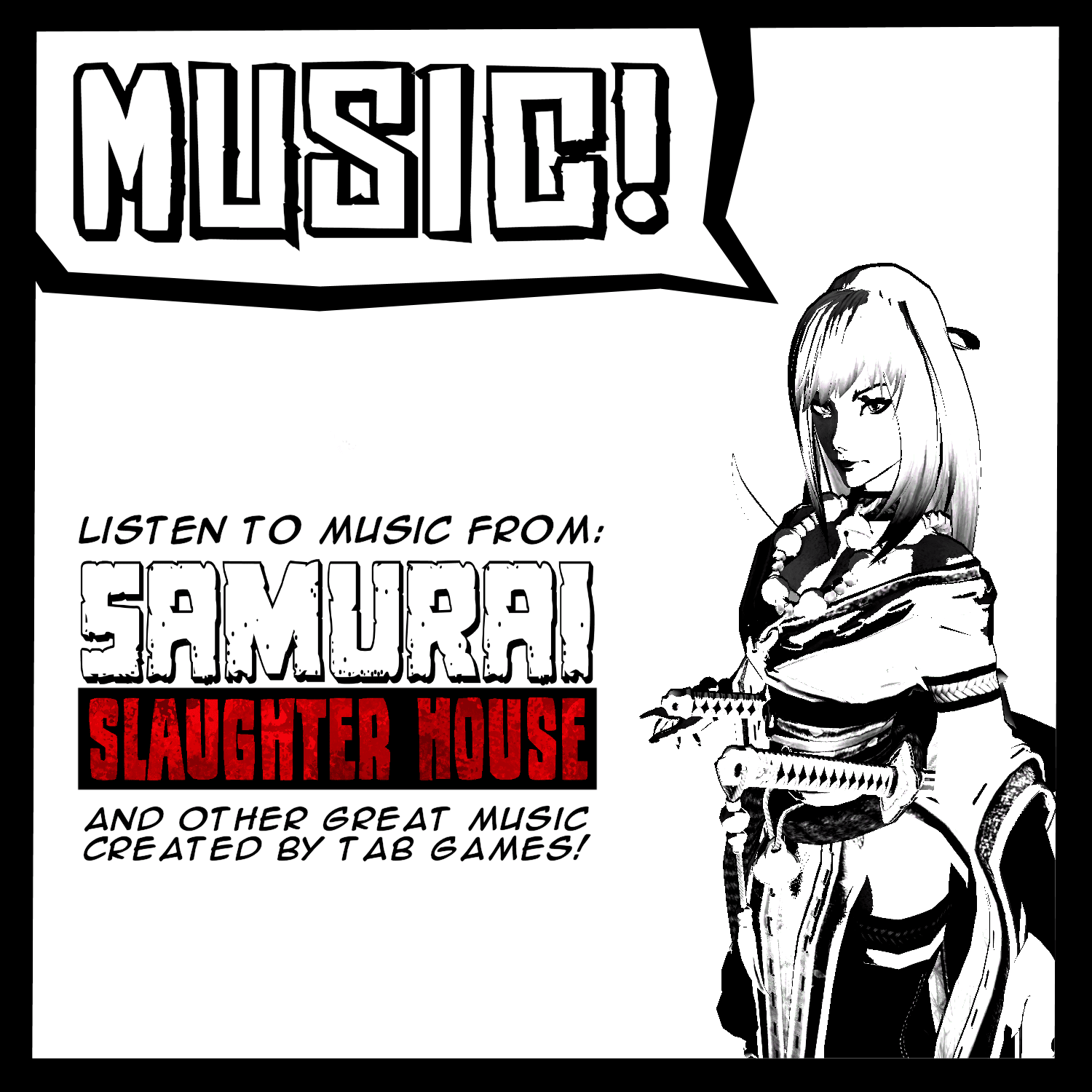 Listen to music from Samurai Slaughter House and other great songs created by the developer!